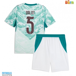 Billiga Portugal Diogo Dalot #5 Bortatröja Barn VM 2026 Kortärmad (+ Korta byxor)